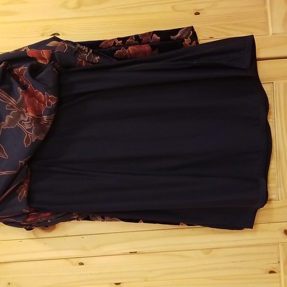 Beautiful cocktail dress, large size,California moon rise,gaze with a liner - Picture 5 of 6